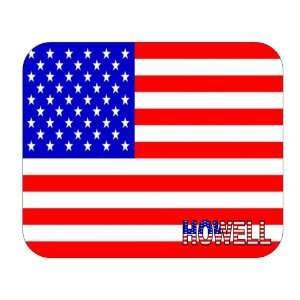  US Flag   Howell, Michigan (MI) Mouse Pad 