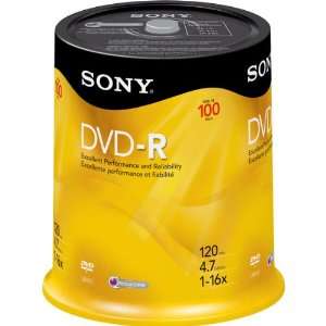  New 16X Write Once DVD R   100 Pack   Q92613 Electronics