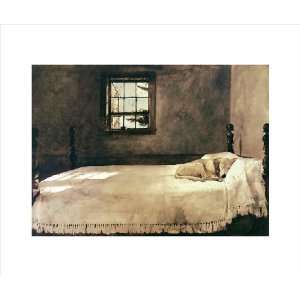 Master Bedroom by Andrew Wyeth poster print,19 in. x 15.8 in.  
