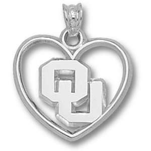  Womans   University Of Oklahoma New Ou Heart Pendant 
