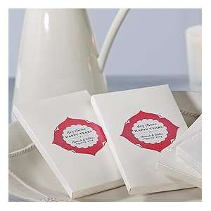   Personalized Wedding Tissues   Stickers in 3 colors 