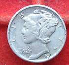 1939 D Mercury Winged Liberty Dime LOW $1.44 Combined S&H SILVER 