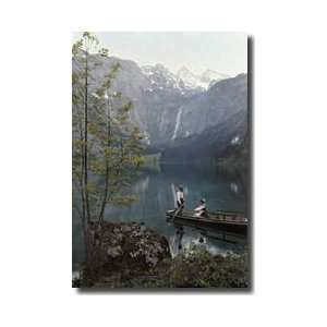  Obersee Lake Bavaria Germany Giclee Print