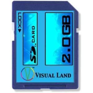  Visual Land SD Card 2GB VL 250 + One Free  Player/SD 