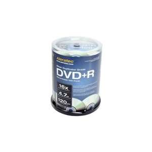   DVD Recordable Media   DVD+R   16x   4.70 GB   100 Pack Electronics