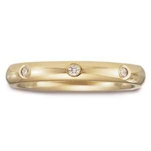  14k Two Tone Gold Classic Wedding Band (7.50 mm): Everything Else