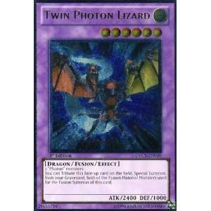  Yugioh Card Game Order of Chaos Photon Lizard Rare Toys & Games