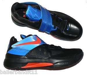 Nike mens ZOOM KD IV shoes sneakers 473679 001 new black  