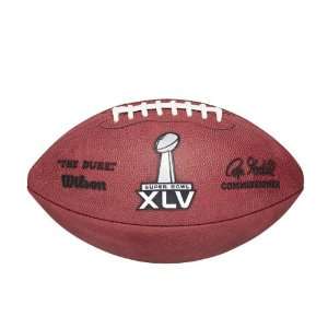   NFL Official Wilson Super Bowl 45 Football: Sports & Outdoors