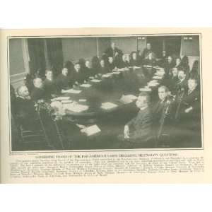    1915 Print Governing Board of Pan American Union: Everything Else