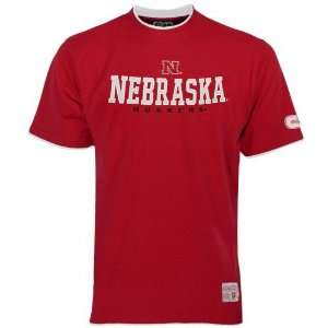    Nebraska Cornhuskers Scarlet Quick Hit T shirt: Sports & Outdoors