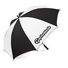 NEW TaylorMade 60 Single Canopy Manual BLACK / WHITE Golf Umbrella