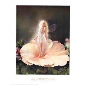  Enchanted Flower   Poster by Mary Baxter St. Clair (24x32 