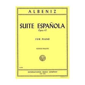  Suite Espanola, Opus 47 (for Piano) Musical Instruments