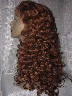 Indian Human Hair Remi Remy FULL Lace Wig Wigs #30/16A  