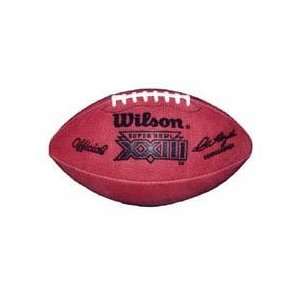  Bowl XXIII Official Game Football by Wilson   San Francisco 49ers vs 