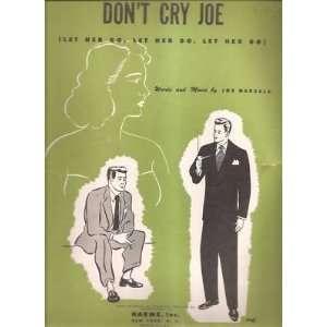  Sheet Music Dont Cry Joe Joe Marsala 137 