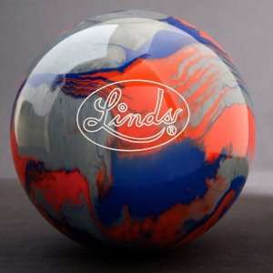 Linds Glow Laser Bowling Ball  Electric Orange  Sports 