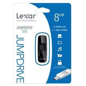    New 8GB Lexar JumpDrive S70 SB   LJDS708GBASBNA Electronics