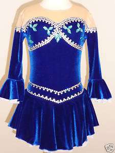 ADORABLE DANCE ICE SKATING DRESS MADE TO FIT  