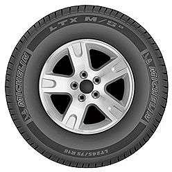 LTX MS2 Tire  P265/70R16 111T RWL  Michelin Automotive Tires Light 