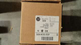 1333) Allen Bradley Full Voltage Motor Starter 509 AOD NIB  