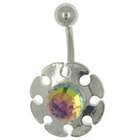   Button Rings Rainbow Sun Winter Sale Belly Navel Ring Body Jewelry
