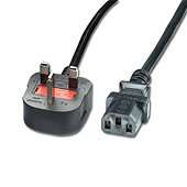   uk 3 pin plug black 0 7m no reviews have been left buy from trove 6