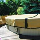 HINSPERGERS 16x32ft Oval Supreme Winter Pool Cover   12 Yr Warranty