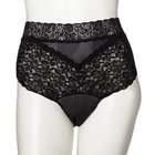 Wearever Lovely Lace Incontinence Brief, Black, Small/6, 35 37 Hip 