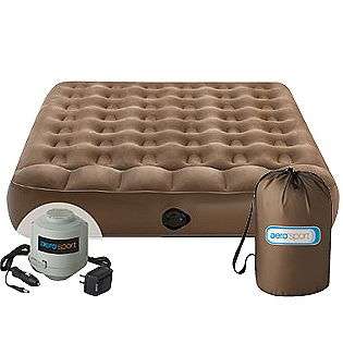 All Terrain Bed with Dual Power Pump, Queen Size  aerosport Fitness 