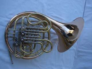 HOLTON DOUBLE FRENCH HORN   SOLOIST   FREE SHIPPING IN CONTINENTAL USA 