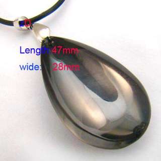 C9535 Lady Crystal Glass Teardrop bead Necklace Pendant  