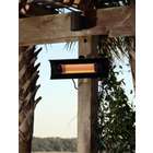 Well Trained Living WT Living Black Steel Wall Mounted Infrared Patio 