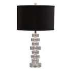 from beneath the cream faux silk shade of this elegant table lamp this 