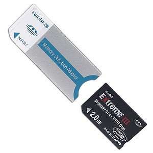   Extreme III 2GB MemoryStick PRO Duo Card w/Adapter Electronics