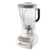 KitchenAid 5 Speed Blender with Polycarbonate Pitcher   White at  