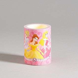 Princesses Flameless Night Light Candle  Disney For the Home Lighting 