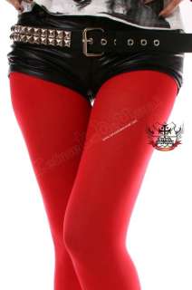 Gothic EGL LACE PANTYHOSE PICOT Beanstalk+Red HOSIERY  