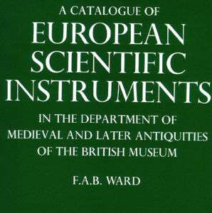 Wards European Scientific Instruments book  