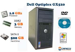 DELL OPTIPLEX GX520 TOWER desktop computer  