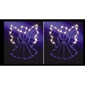   LIGHTED ANGELS CHRISTMAS INDOOR/OUTDOOR DECORATION 
