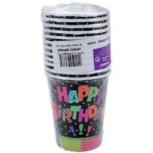  9 oz. Paper Cups   8PK/Infinite Birthday Arts, Crafts 