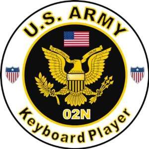  United States Army MOS 02N Keyboard Player Decal Sticker 3 