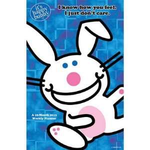   Its Happy Bunny 16 Month 2013 Weekly Planner Calendar