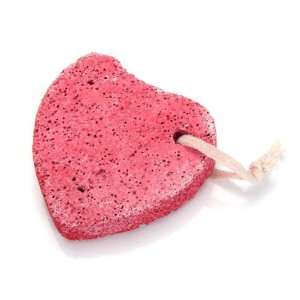  Heart shaped Pumice Stone Foot Scrubber Cleaner: Beauty