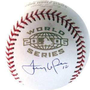  Tony LaRussa Signed 2006 World Series Baseball