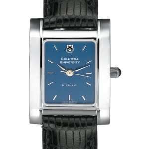   Swiss Watch   Blue Quad Watch with Leather Strap  Sports