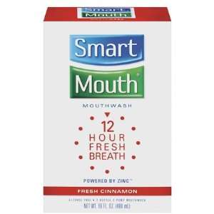  Smart Mouth Mouthwash Fresh Cinnamon 16, oz (Quantity of 4 