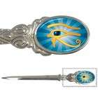 Carsons Collectibles Letter Opener of Egyptian Gold Eye of Horus